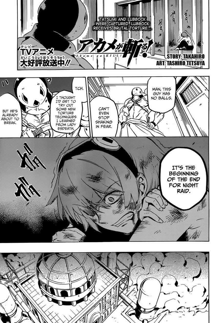 Read Akame Ga Kill! Manga Online