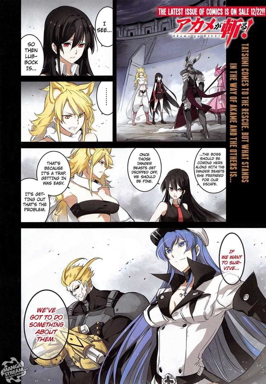 Read Akame Ga Kill! Manga Online