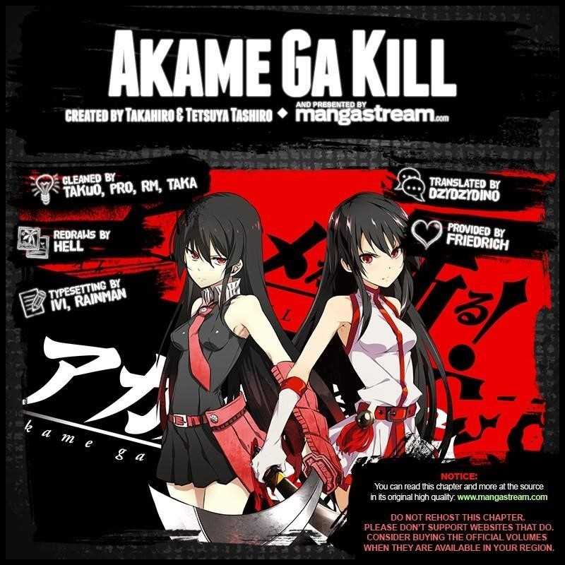 Read Akame Ga Kill! Manga Online