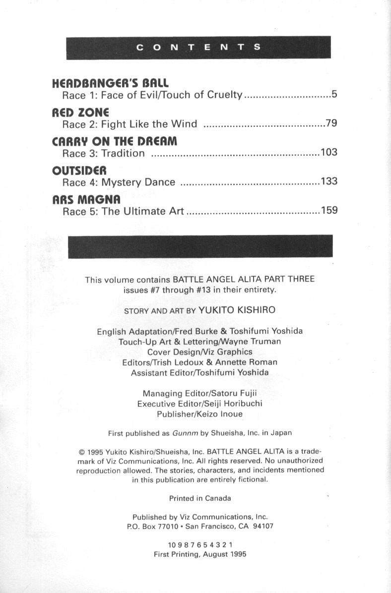 Read Battle Angel Alita Manga Online