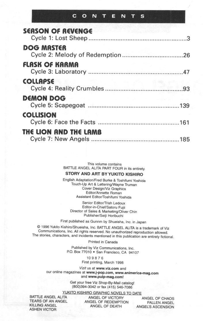 Read Battle Angel Alita Manga Online