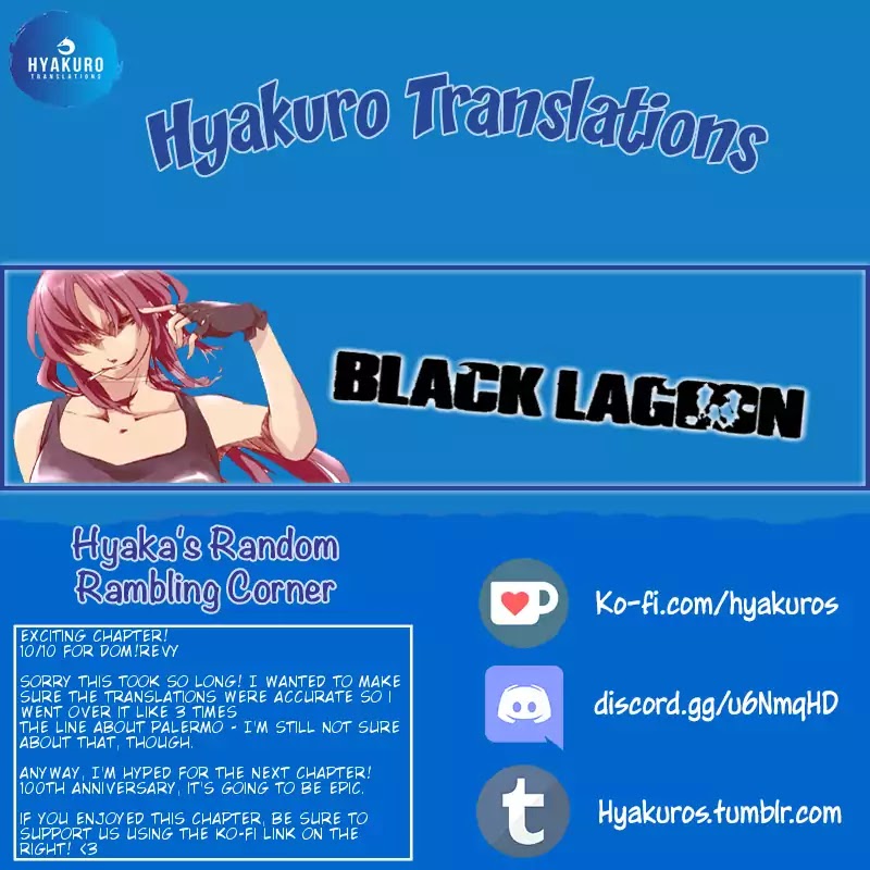 Read Black lagoon Manga Online