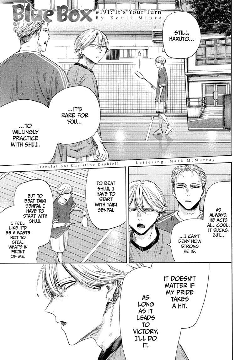 Read Blue Box Manga Online