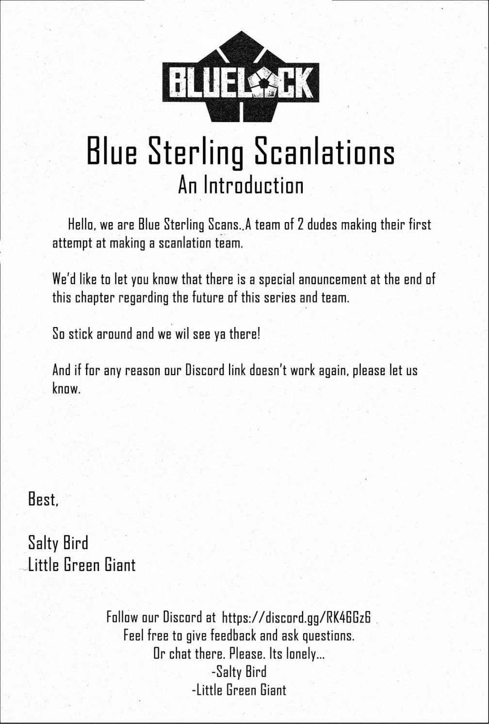 Read Blue Lock Manga Online