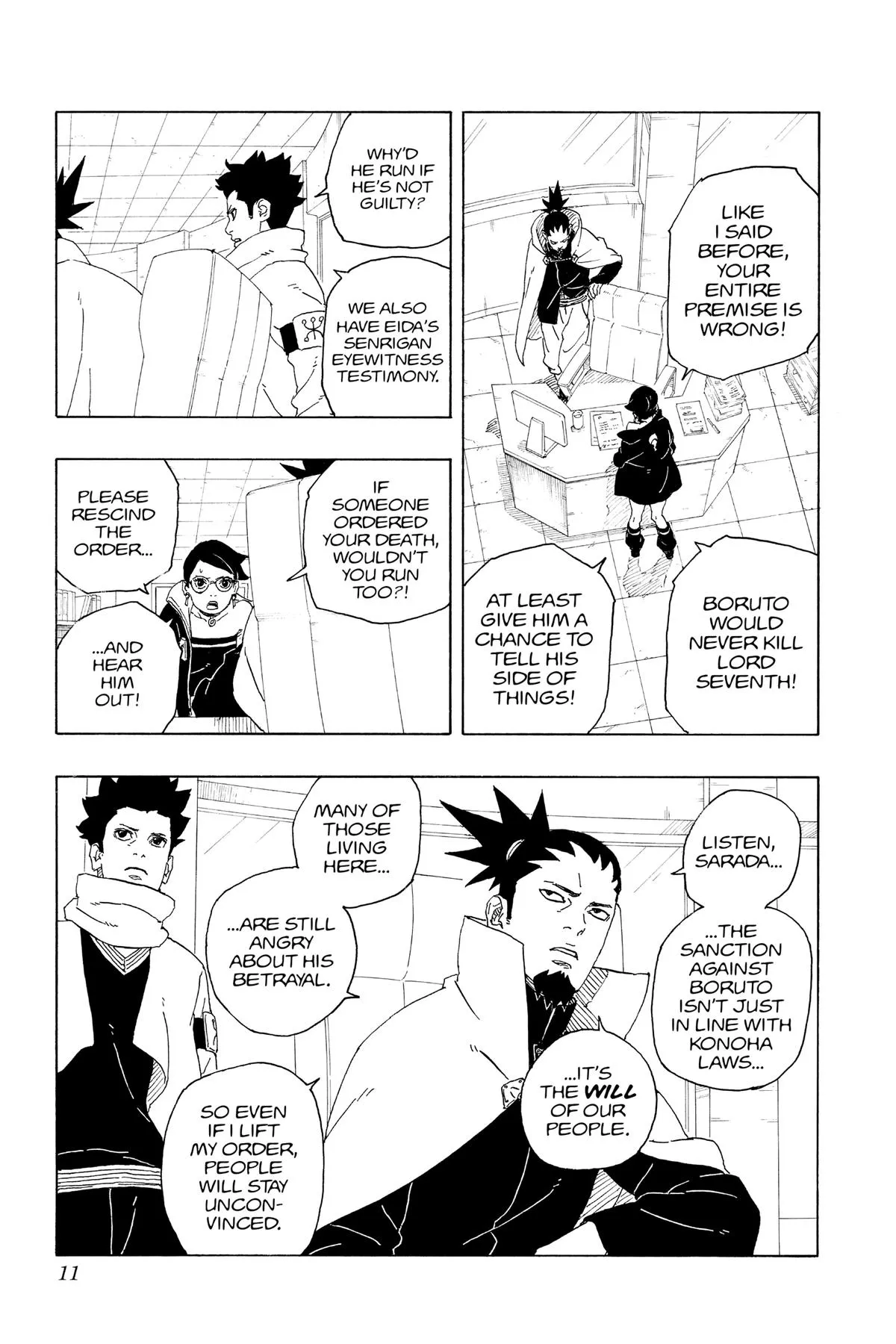 Read Borut Two Blue Vortex Manga Online
