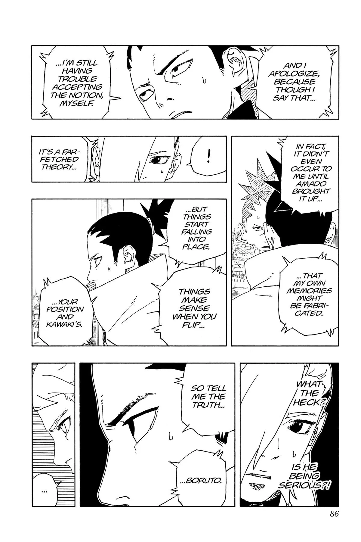 Read Borut Two Blue Vortex Manga Online