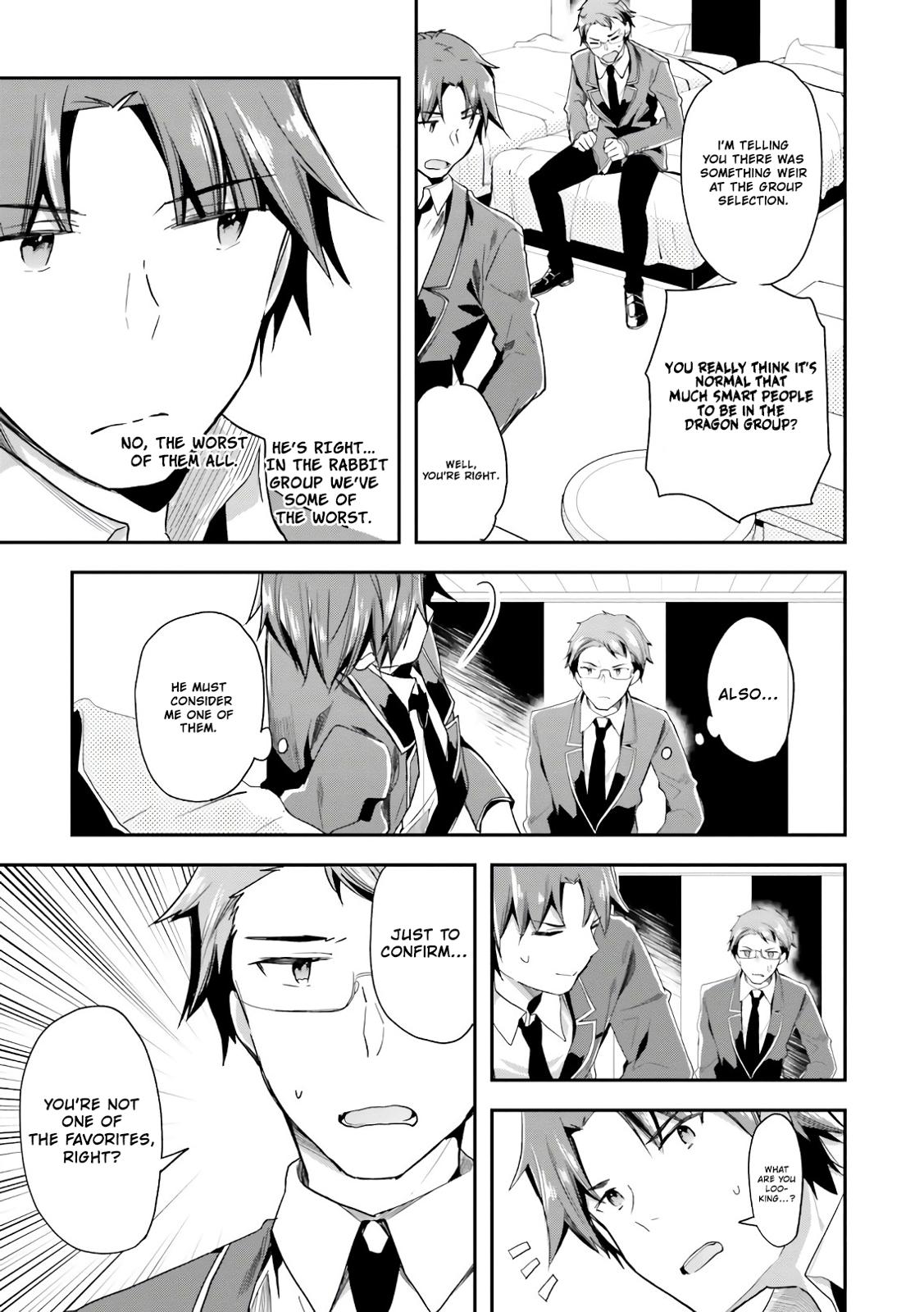Read Classroom of the Elite Manga Online