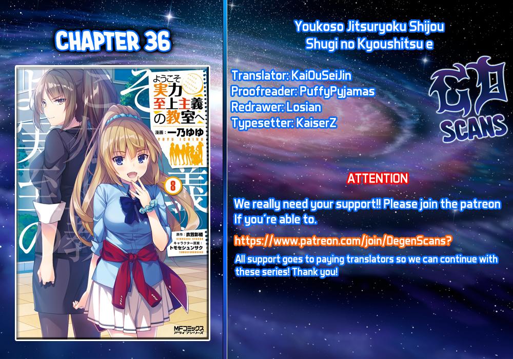 Read Classroom of the Elite Manga Online