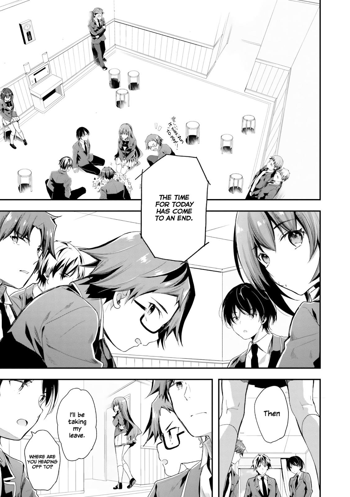 Read Classroom of the Elite Manga Online