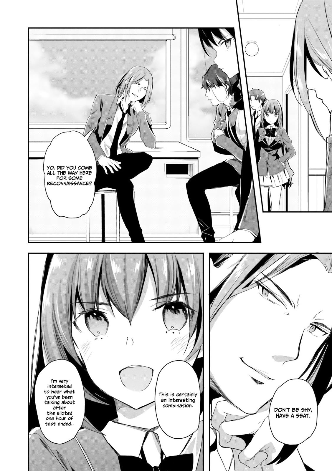 Read Classroom of the Elite Manga Online