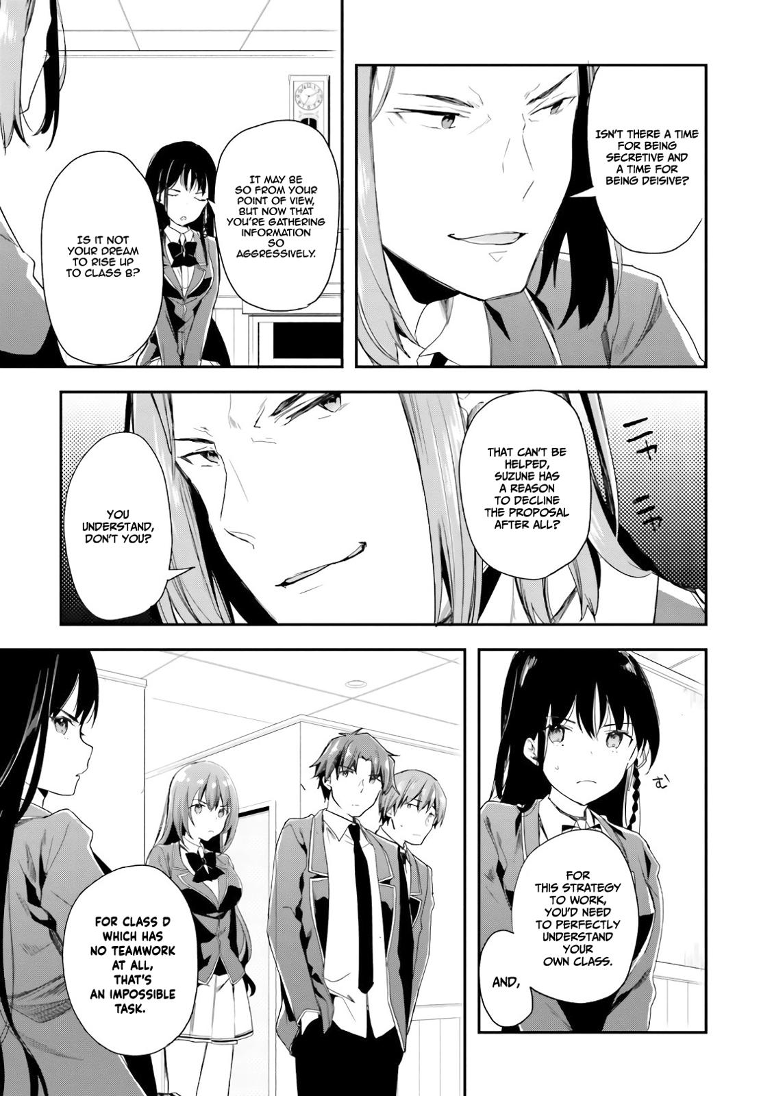 Read Classroom of the Elite Manga Online