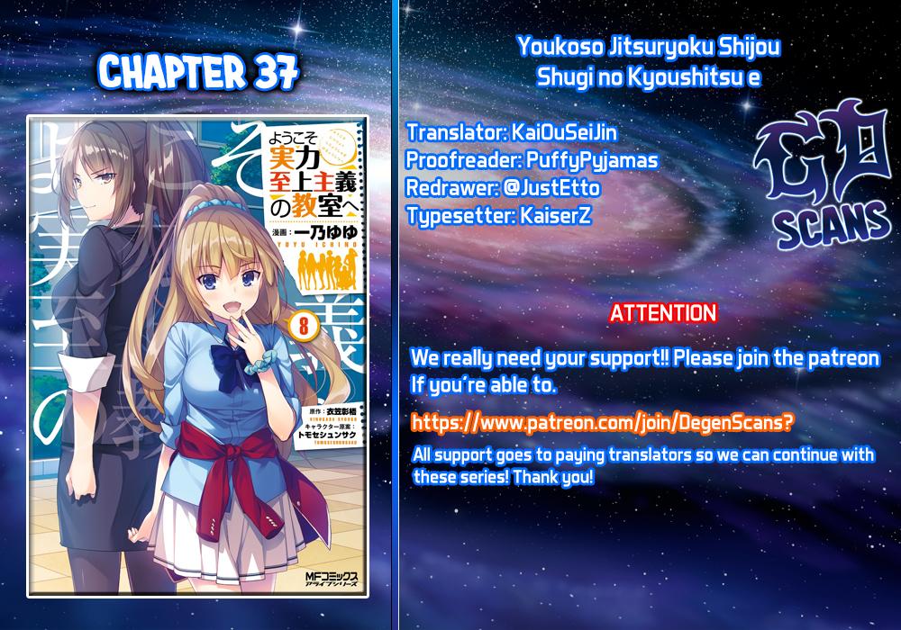 Read Classroom of the Elite Manga Online