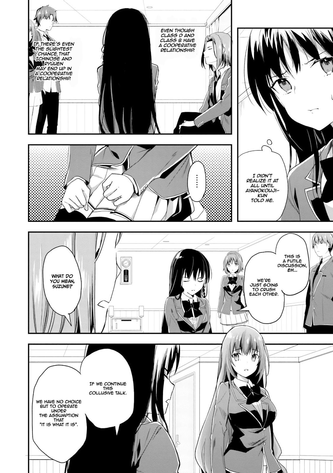 Read Classroom of the Elite Manga Online