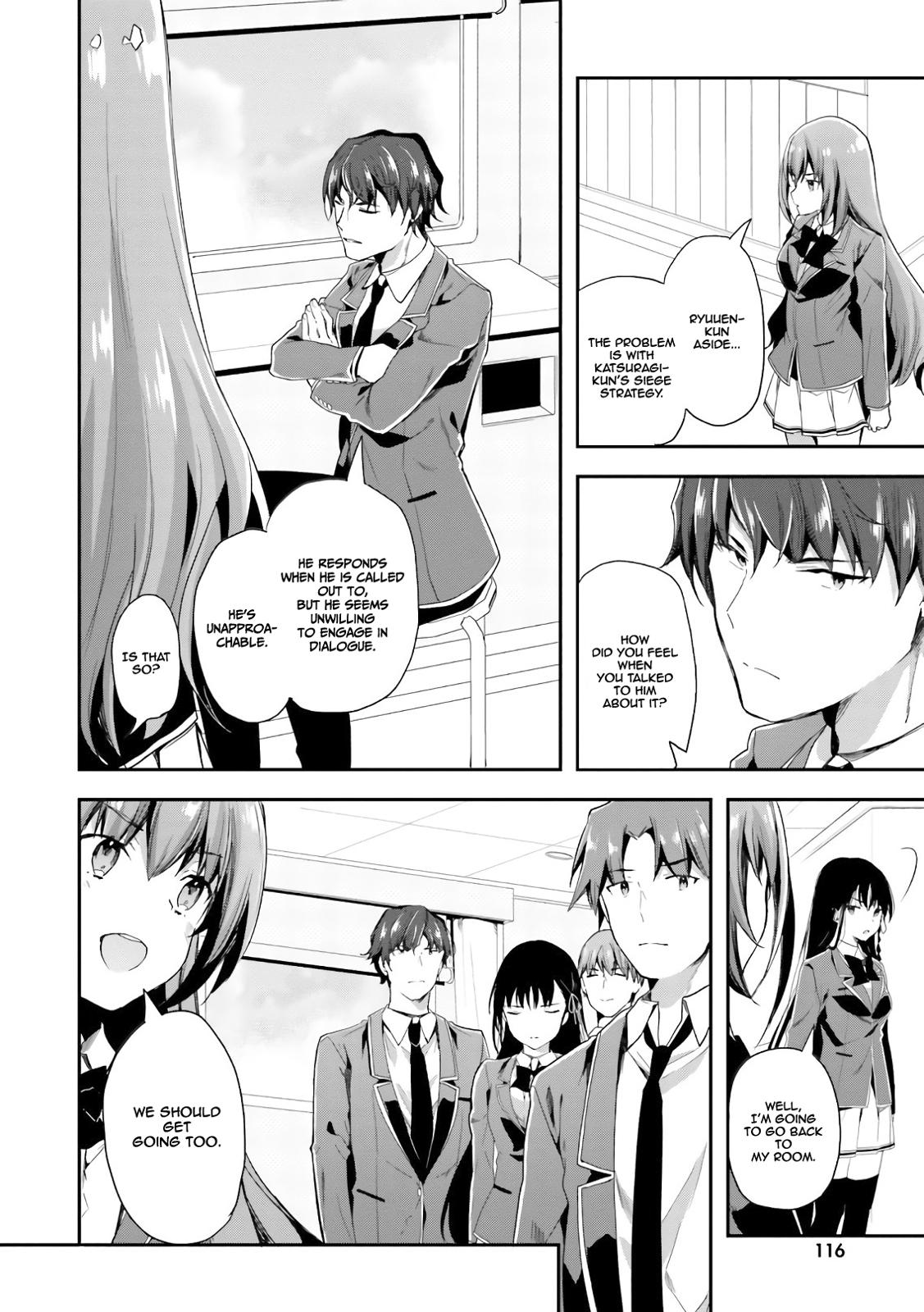 Read Classroom of the Elite Manga Online