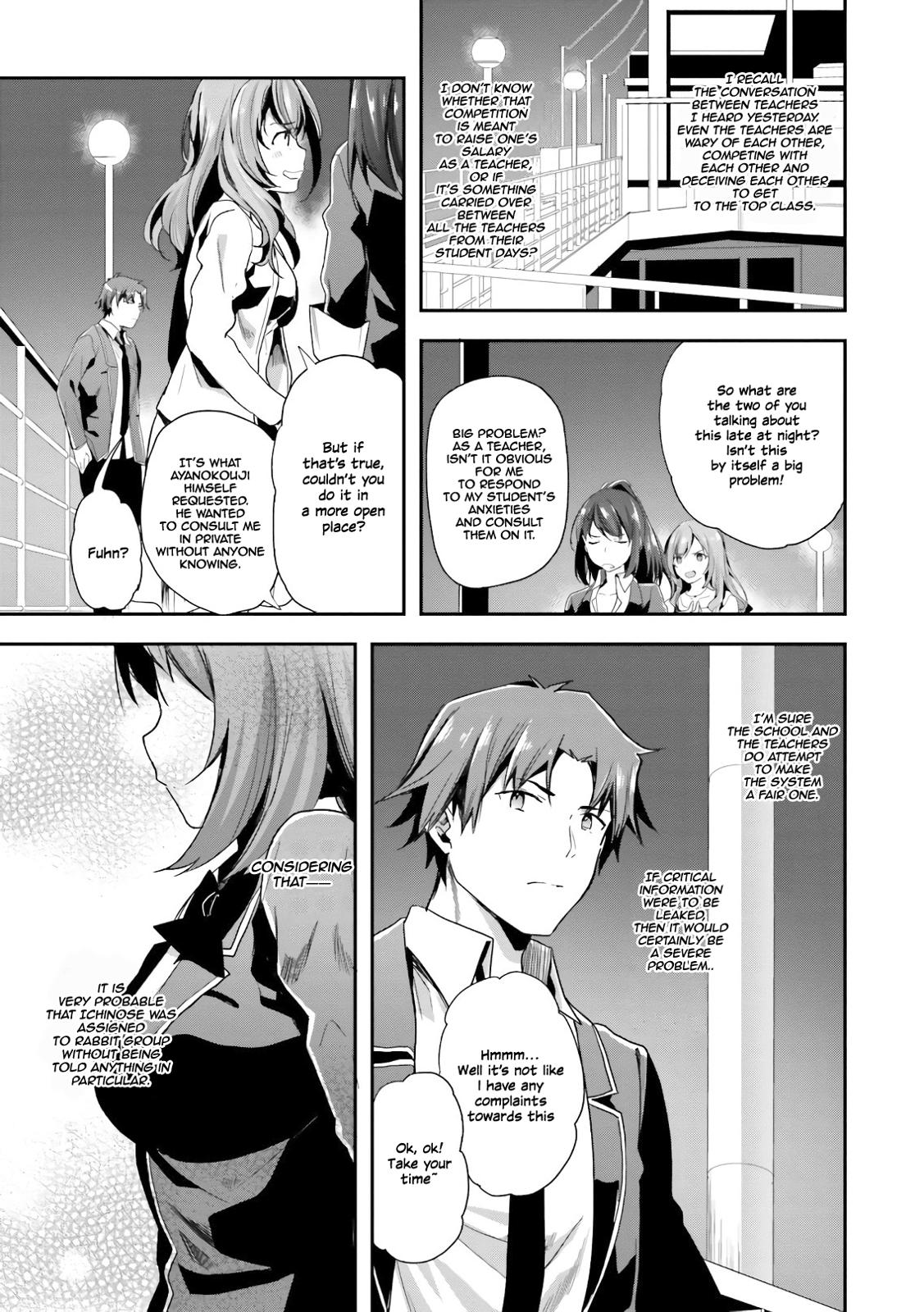 Read Classroom of the Elite Manga Online