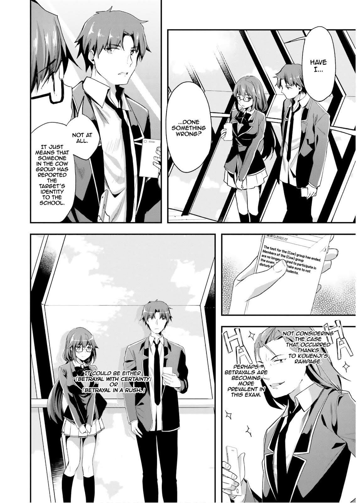 Read Classroom of the Elite Manga Online