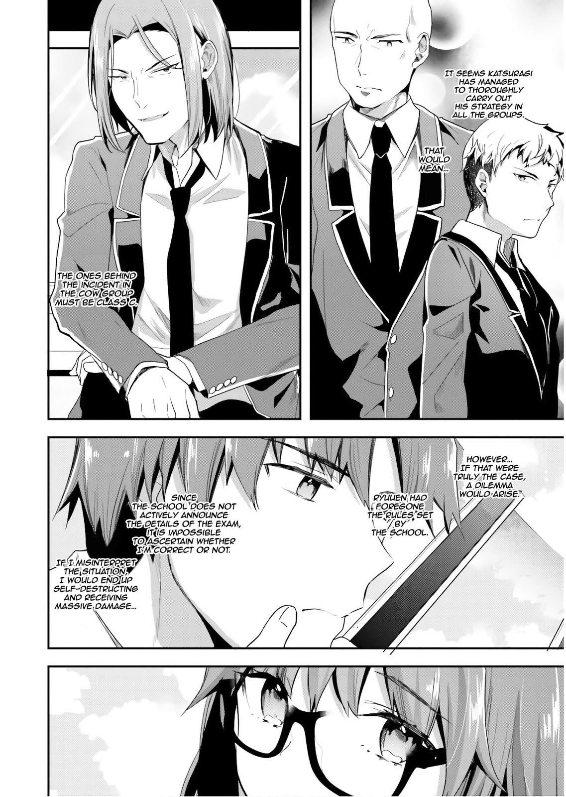 Read Classroom of the Elite Manga Online