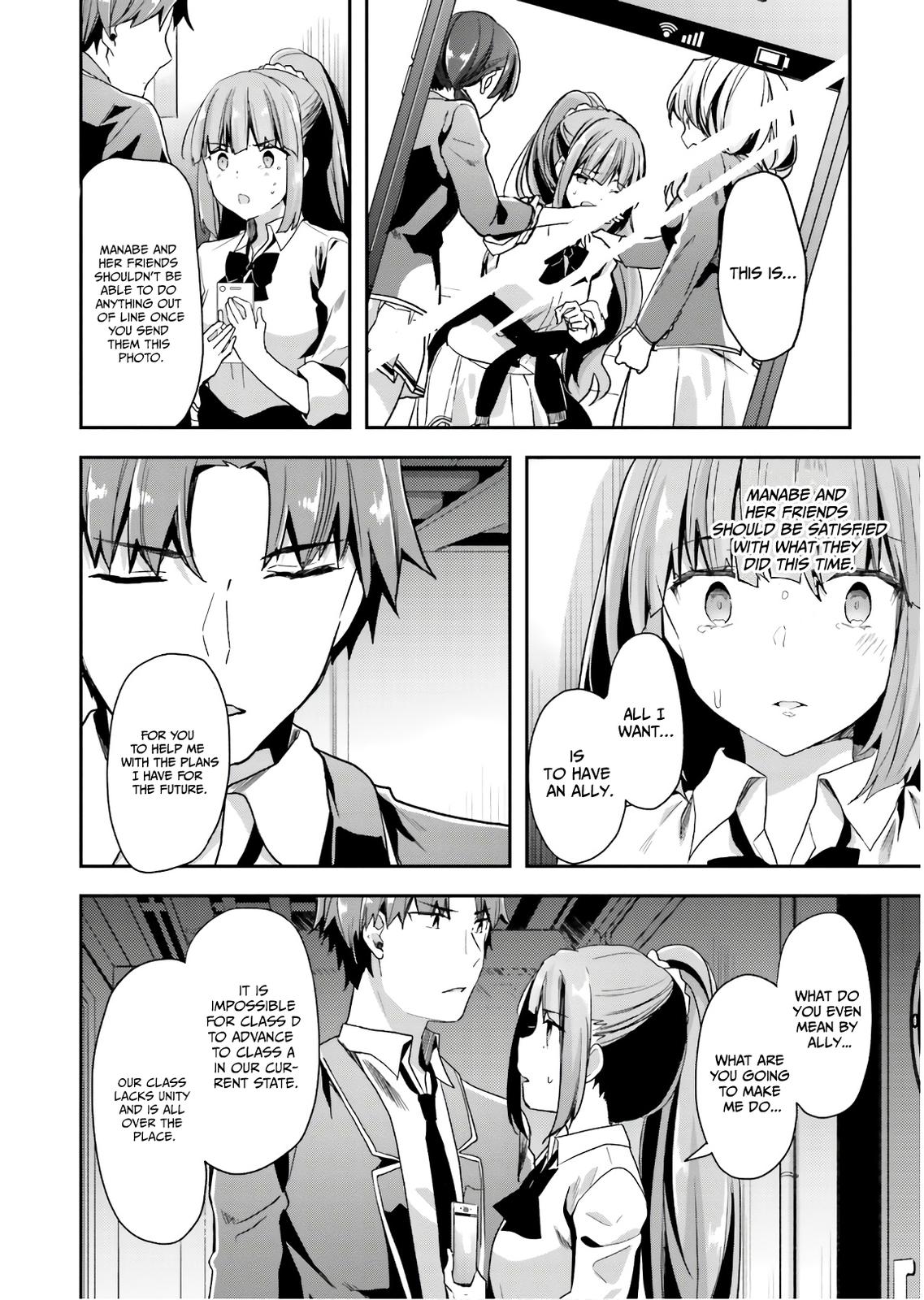 Read Classroom of the Elite Manga Online