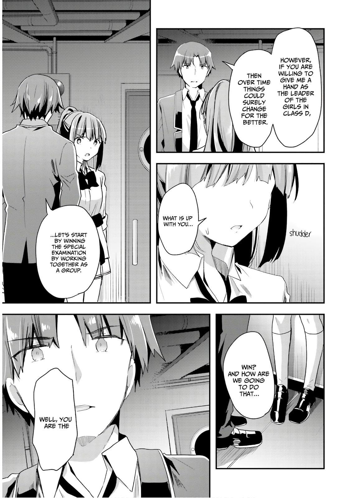 Read Classroom of the Elite Manga Online