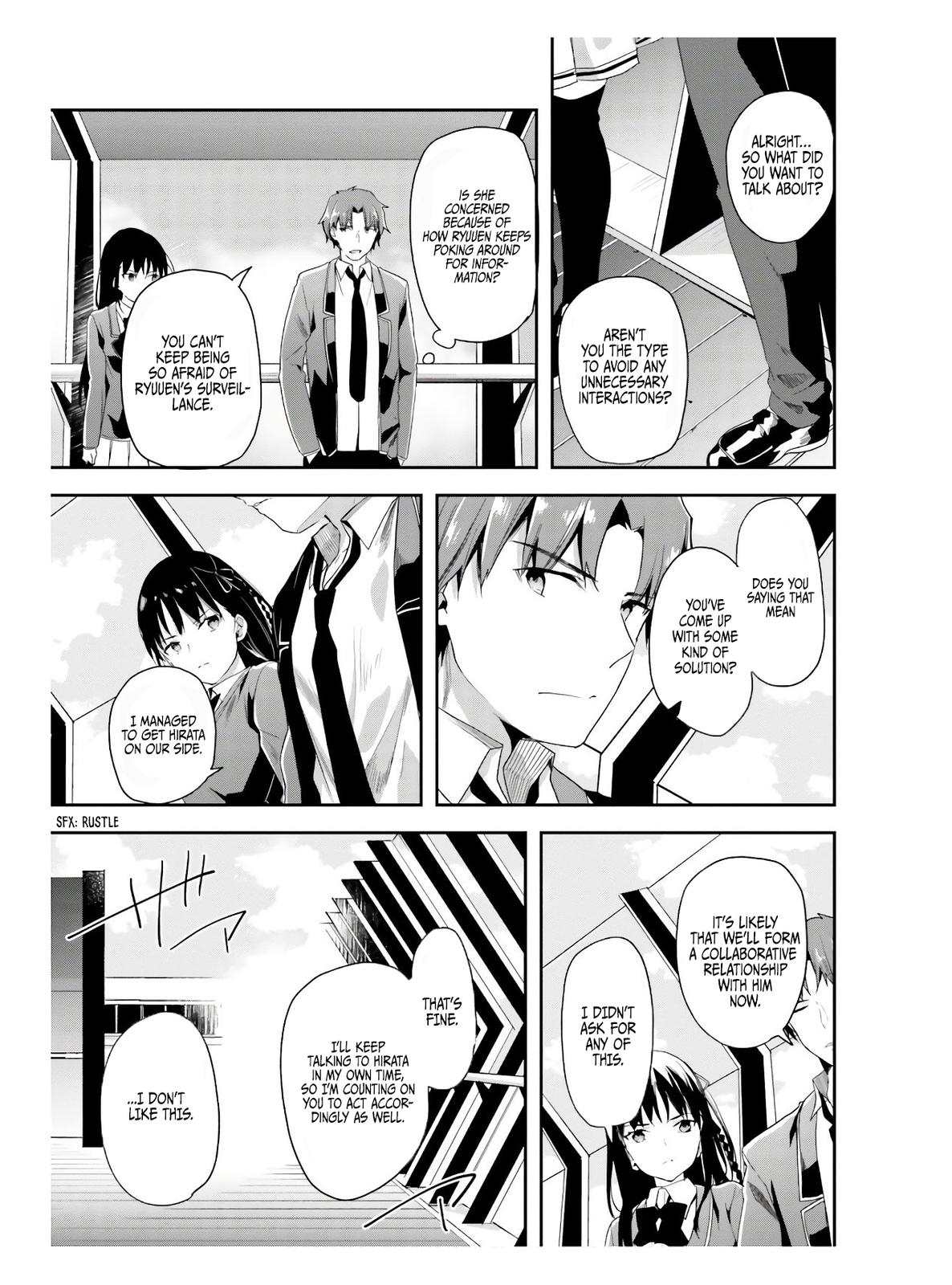 Read Classroom of the Elite Manga Online