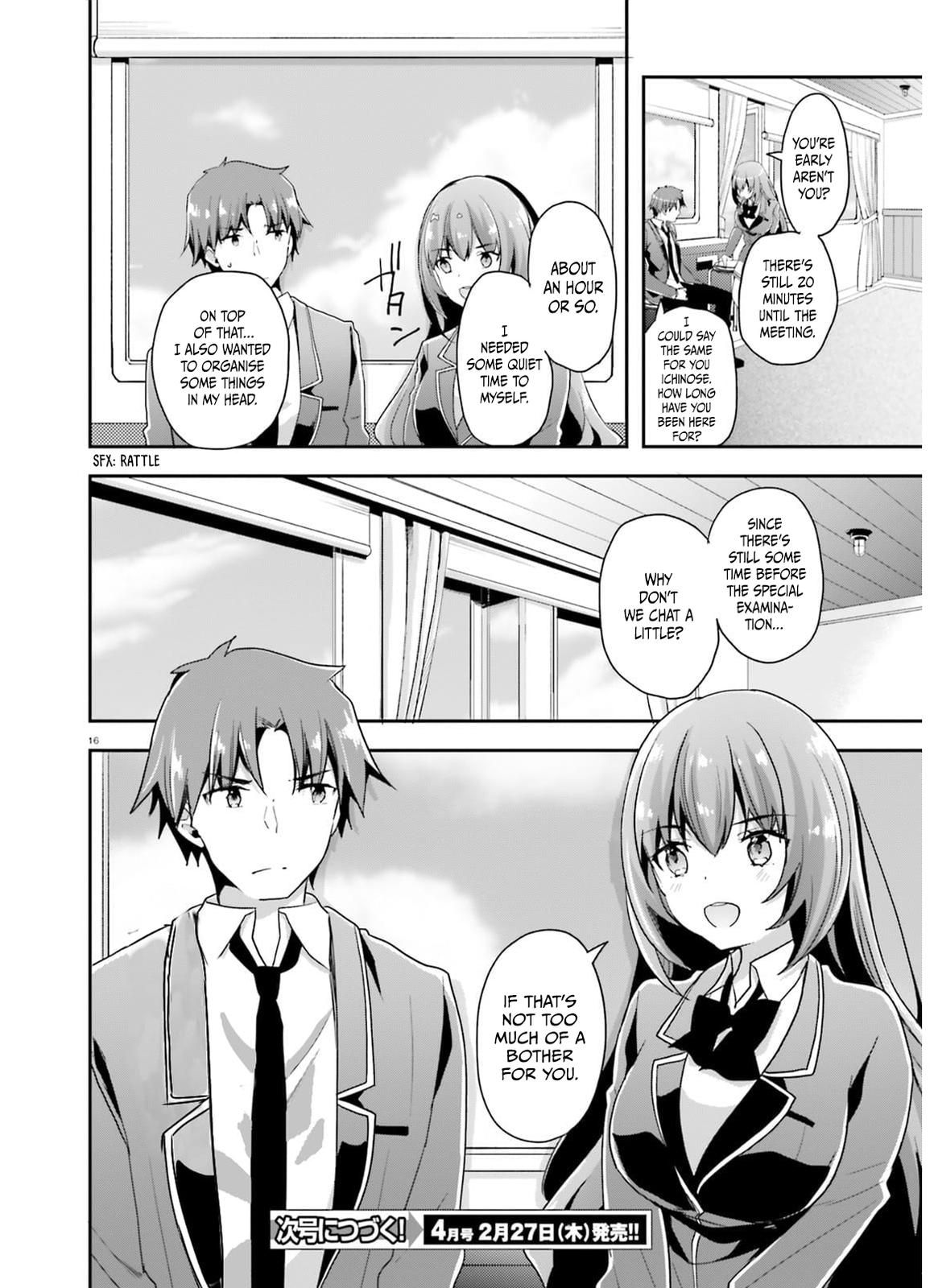 Read Classroom of the Elite Manga Online