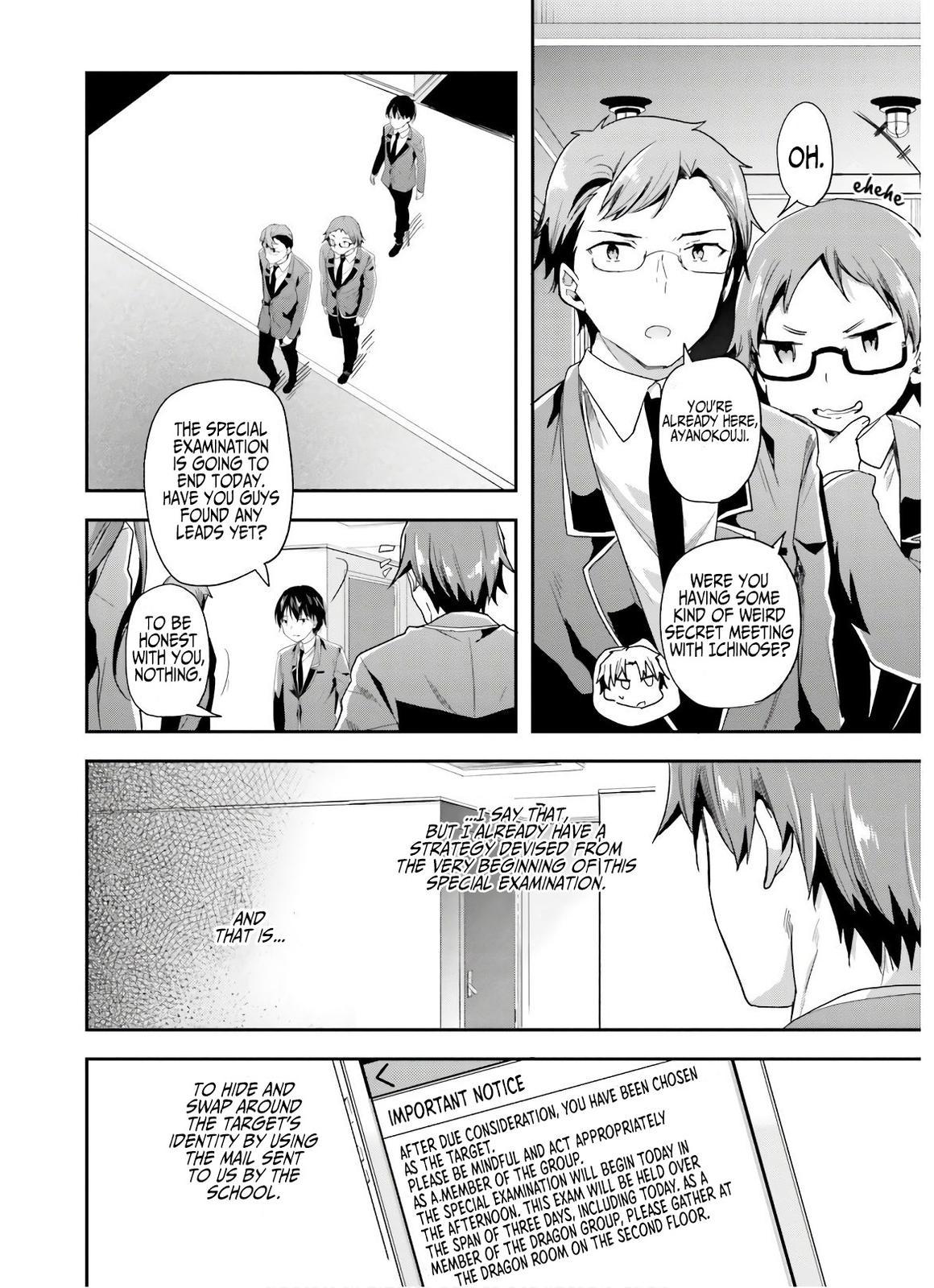 Read Classroom of the Elite Manga Online