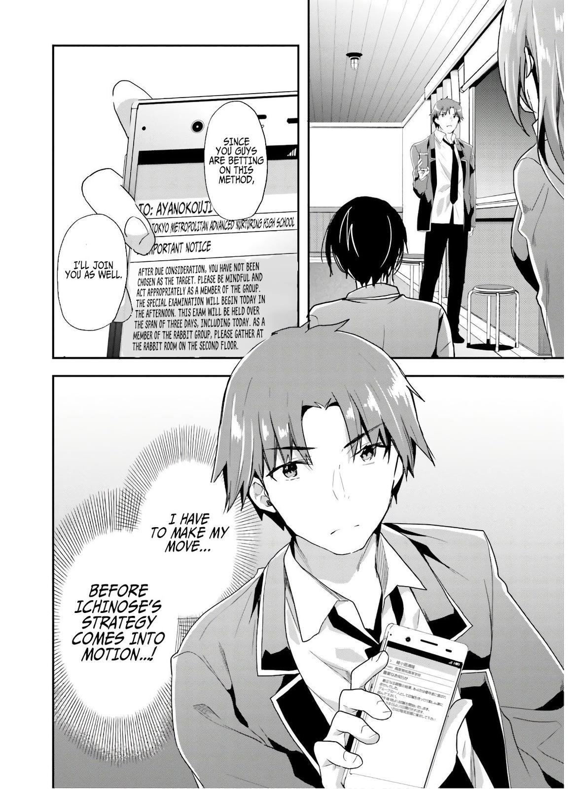 Read Classroom of the Elite Manga Online