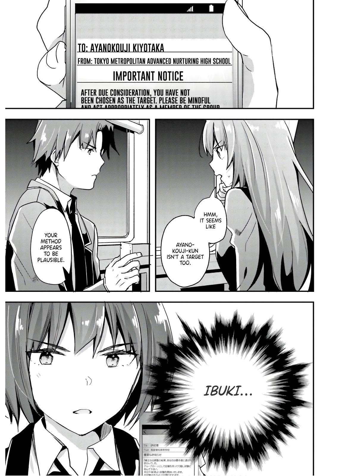 Read Classroom of the Elite Manga Online