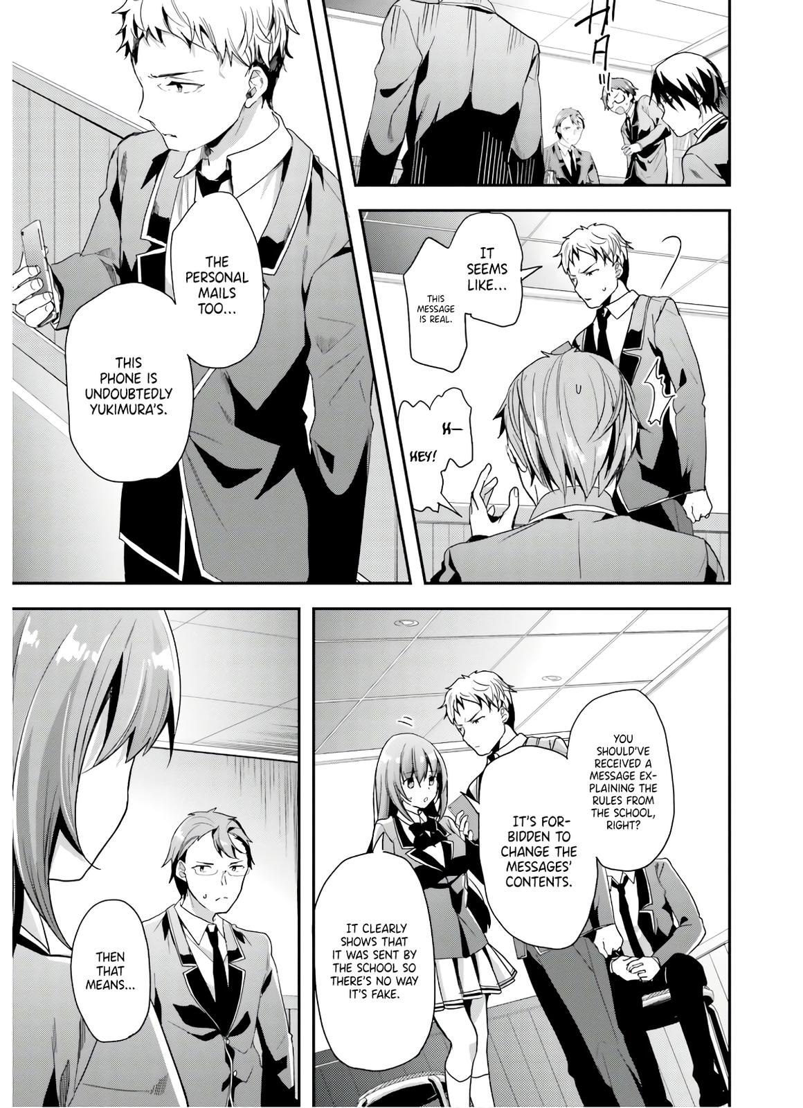 Read Classroom of the Elite Manga Online