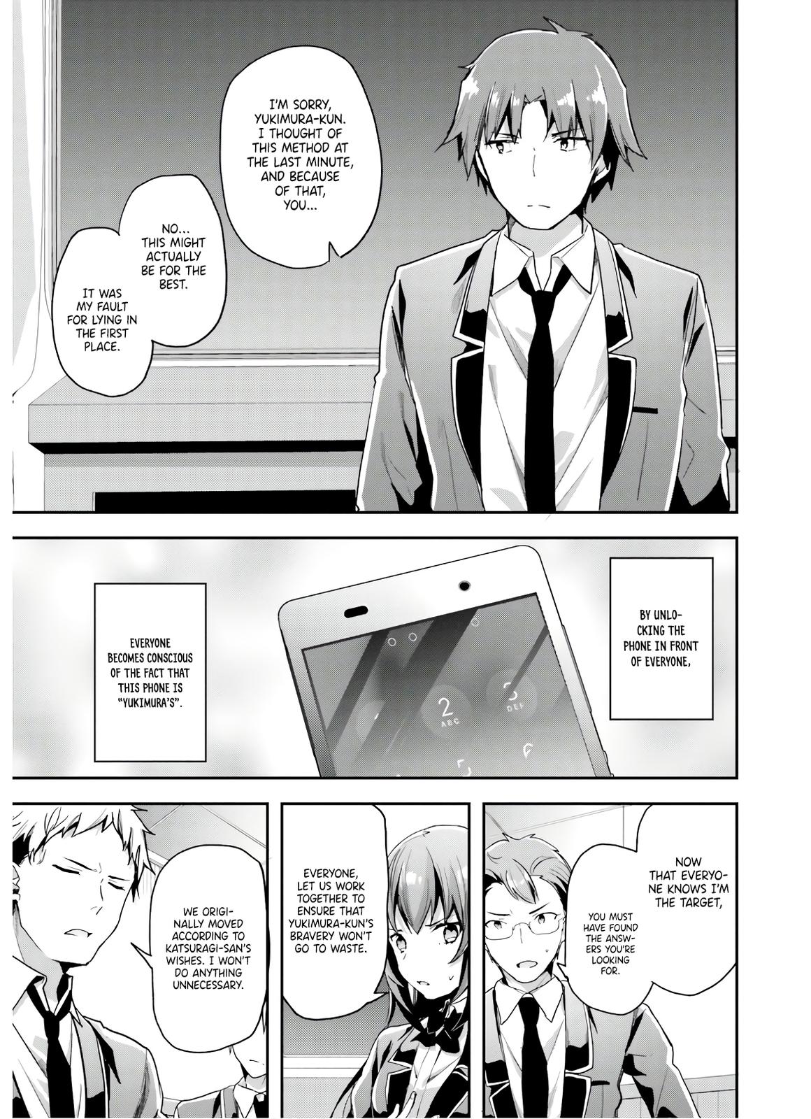 Read Classroom of the Elite Manga Online