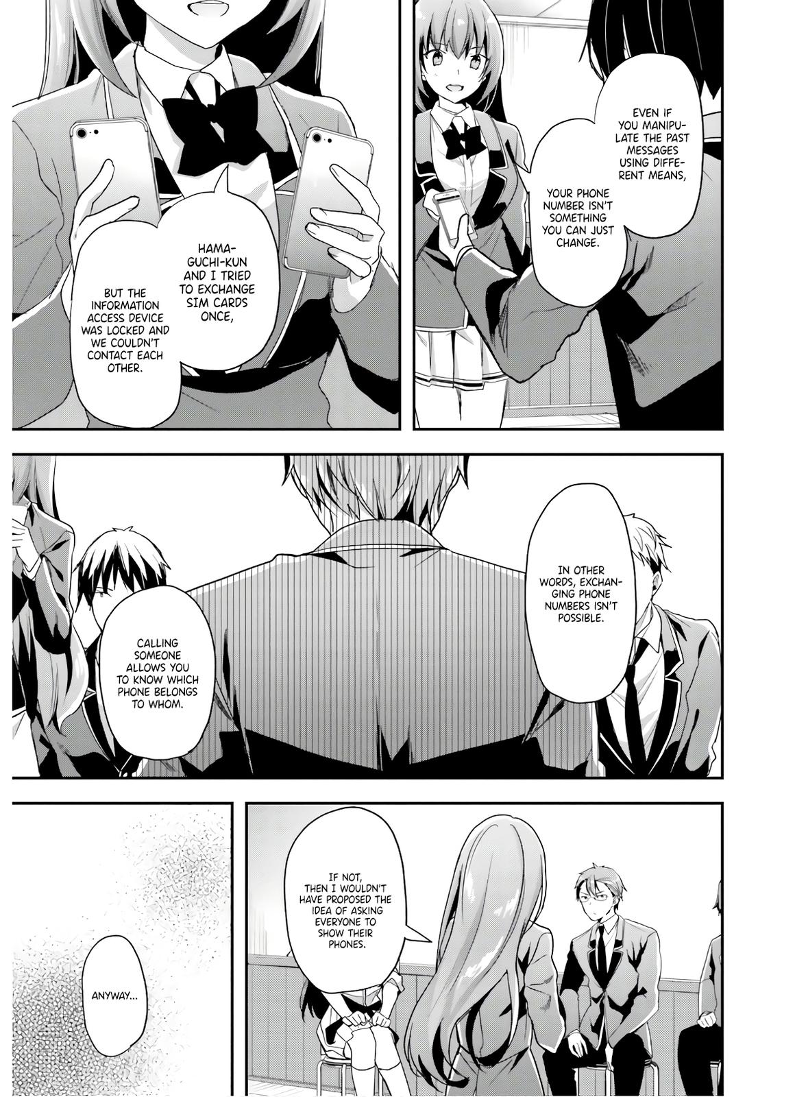 Read Classroom of the Elite Manga Online