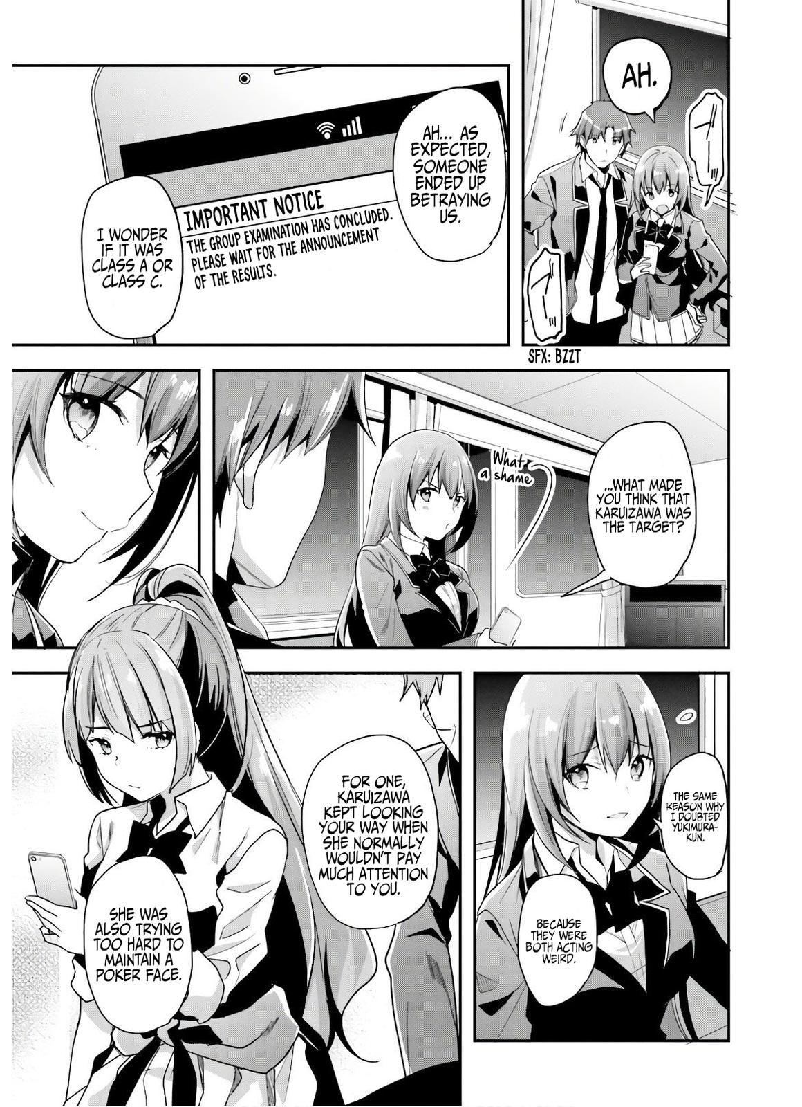 Read Classroom of the Elite Manga Online