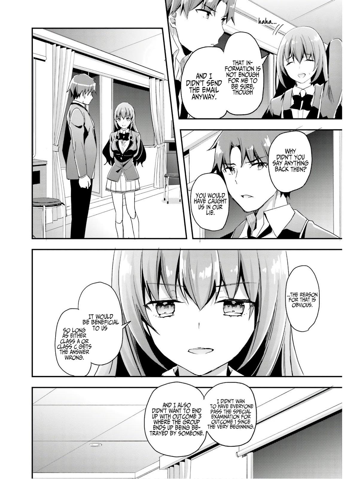 Read Classroom of the Elite Manga Online