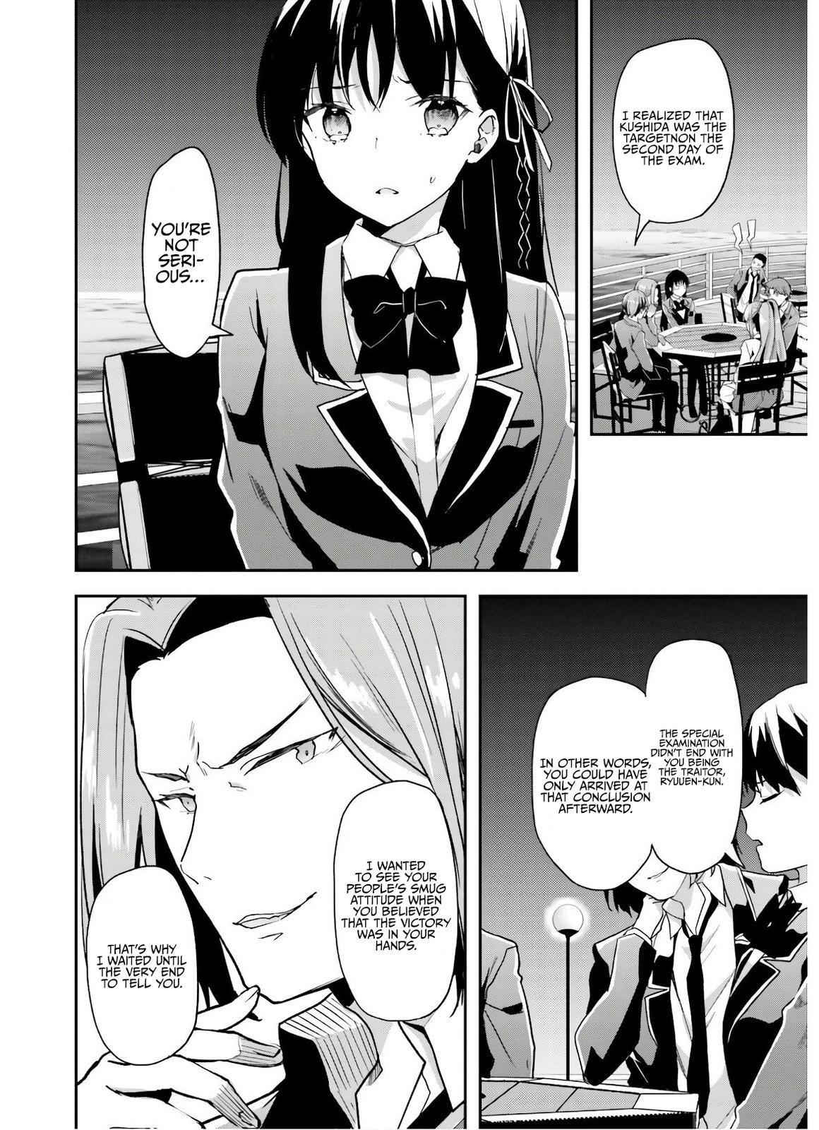 Read Classroom of the Elite Manga Online