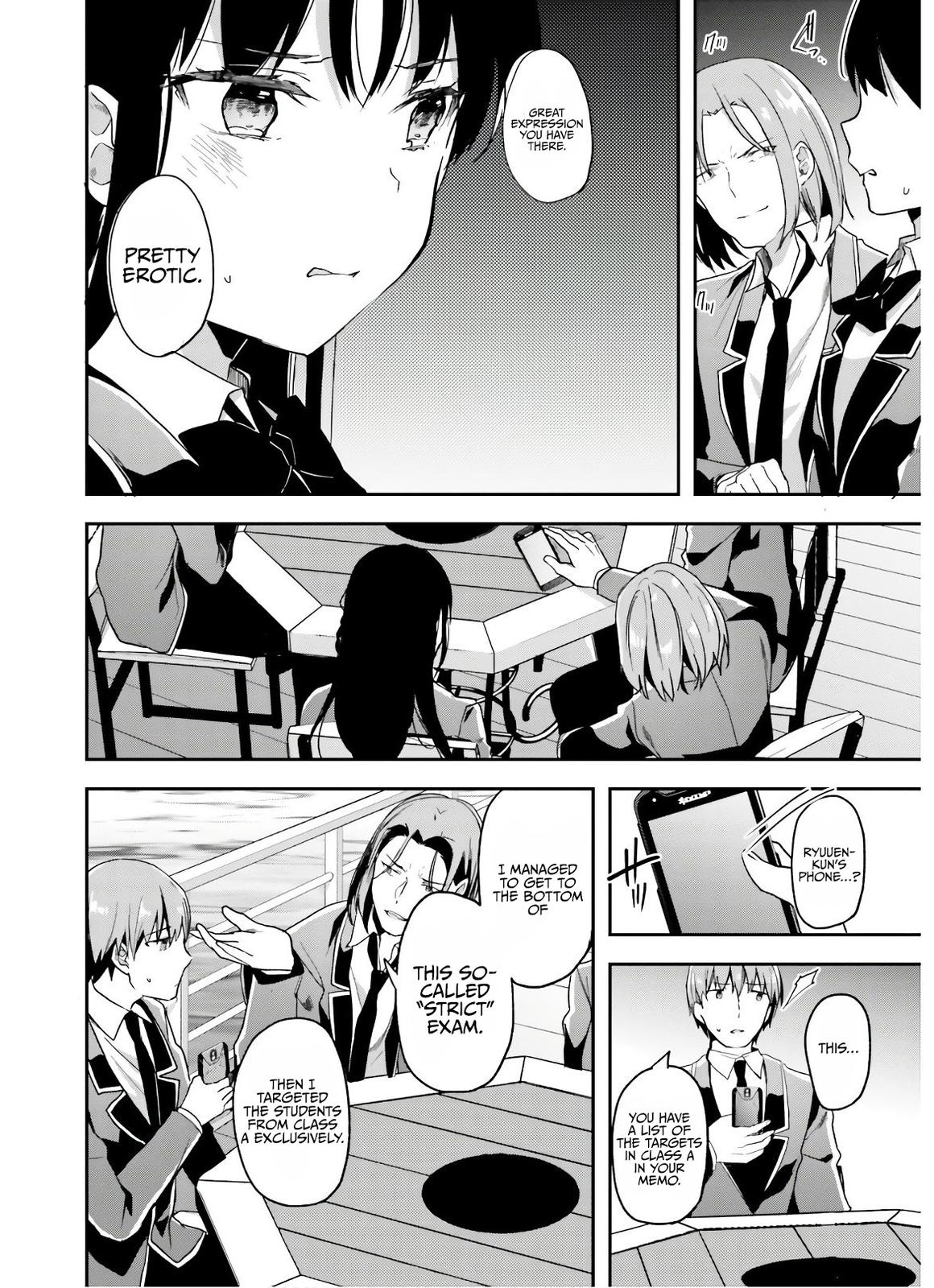 Read Classroom of the Elite Manga Online