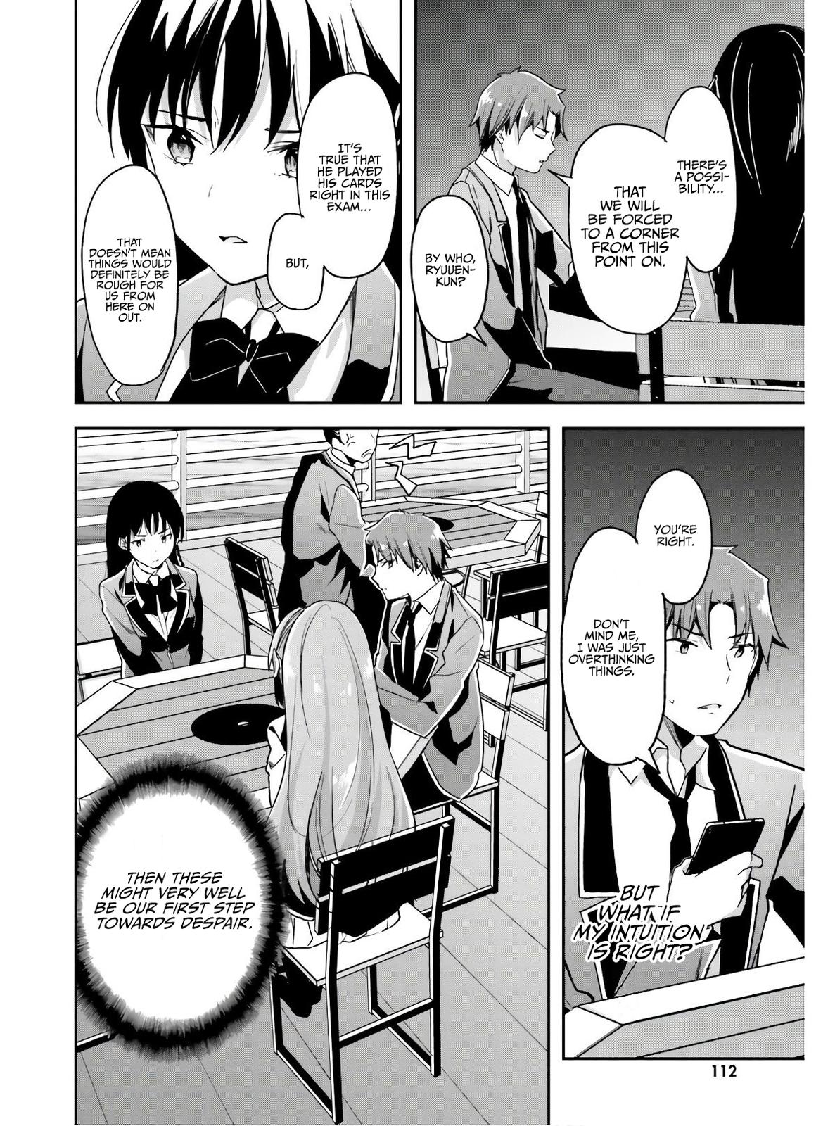 Read Classroom of the Elite Manga Online