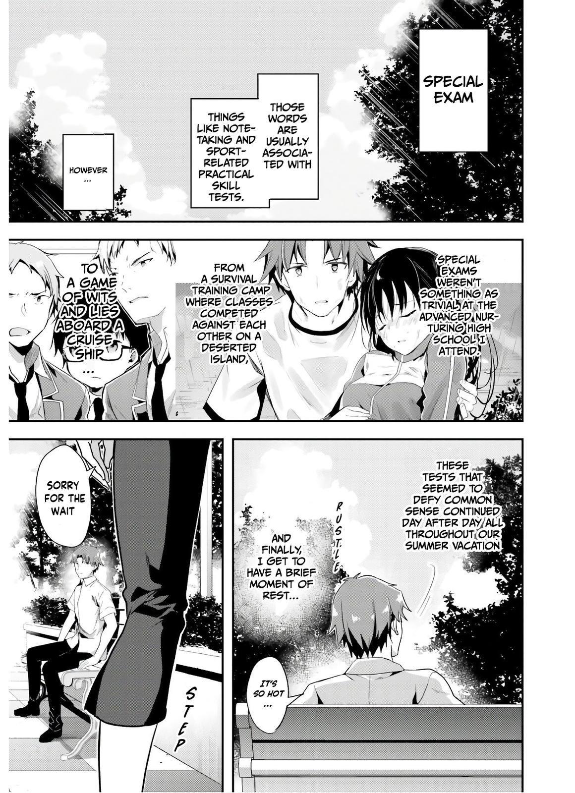 Read Classroom of the Elite Manga Online