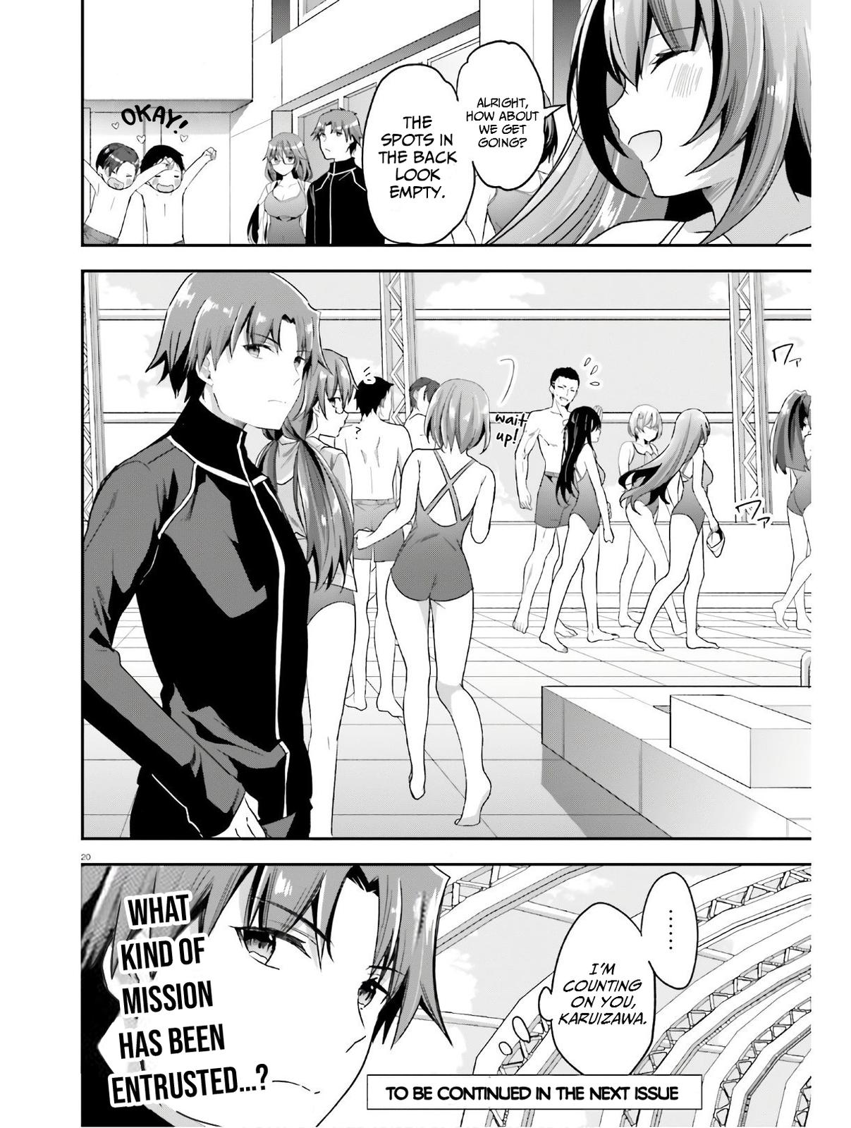 Read Classroom of the Elite Manga Online