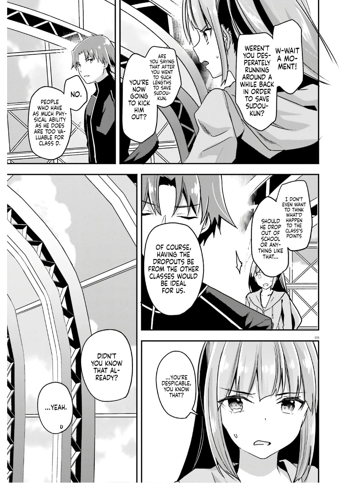 Read Classroom of the Elite Manga Online