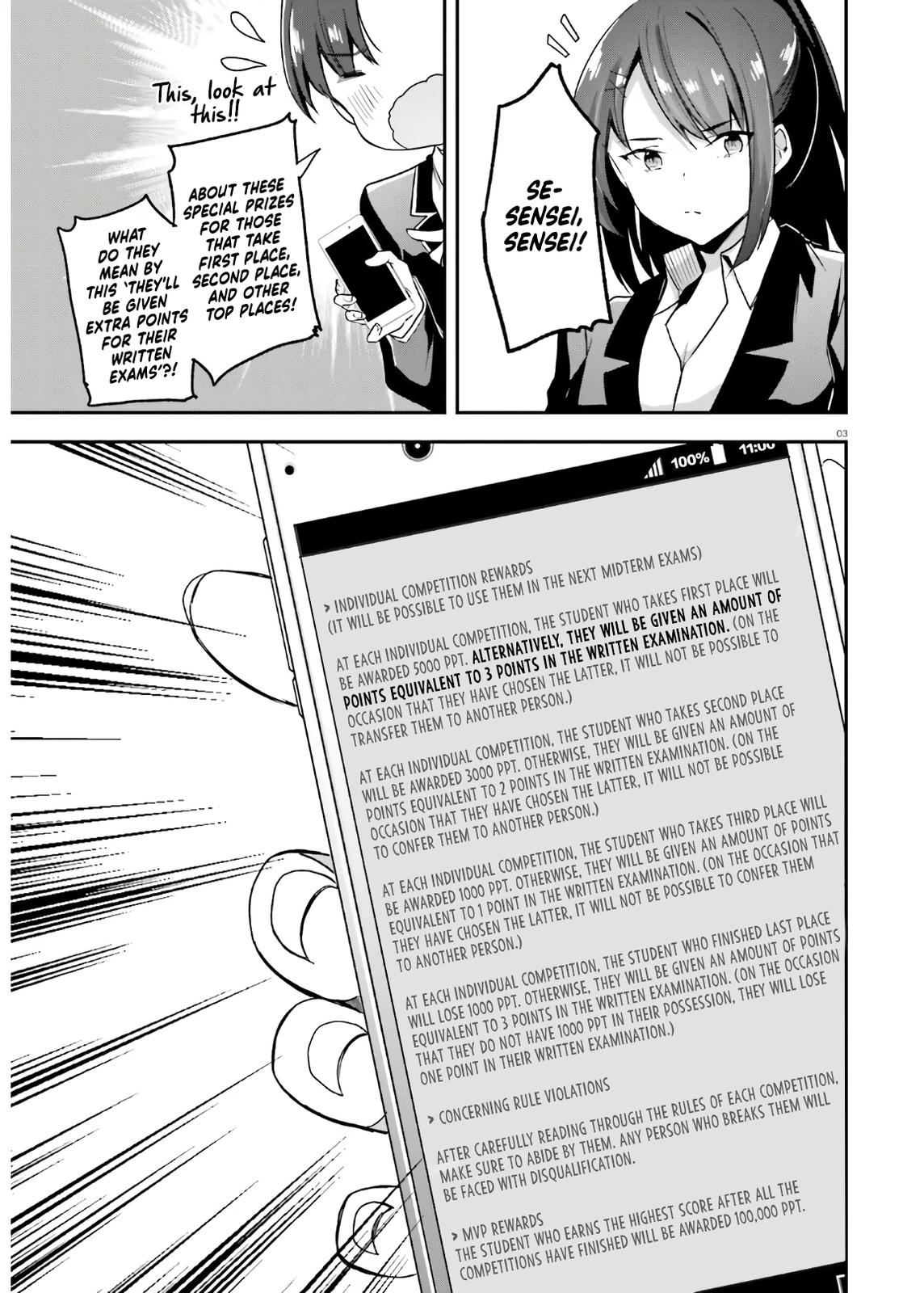 Read Classroom of the Elite Manga Online