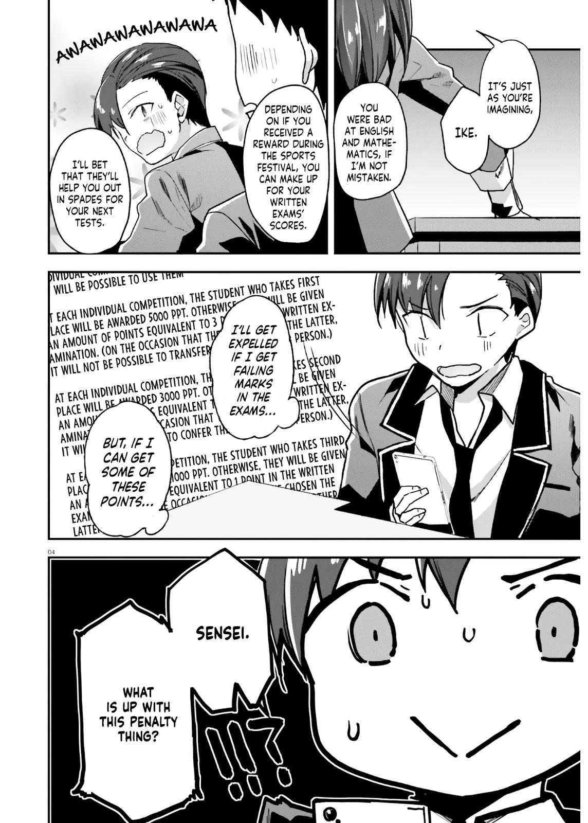 Read Classroom of the Elite Manga Online