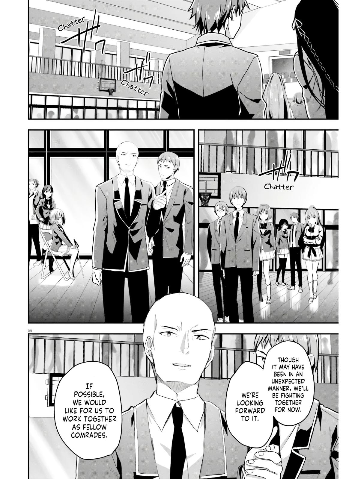 Read Classroom of the Elite Manga Online