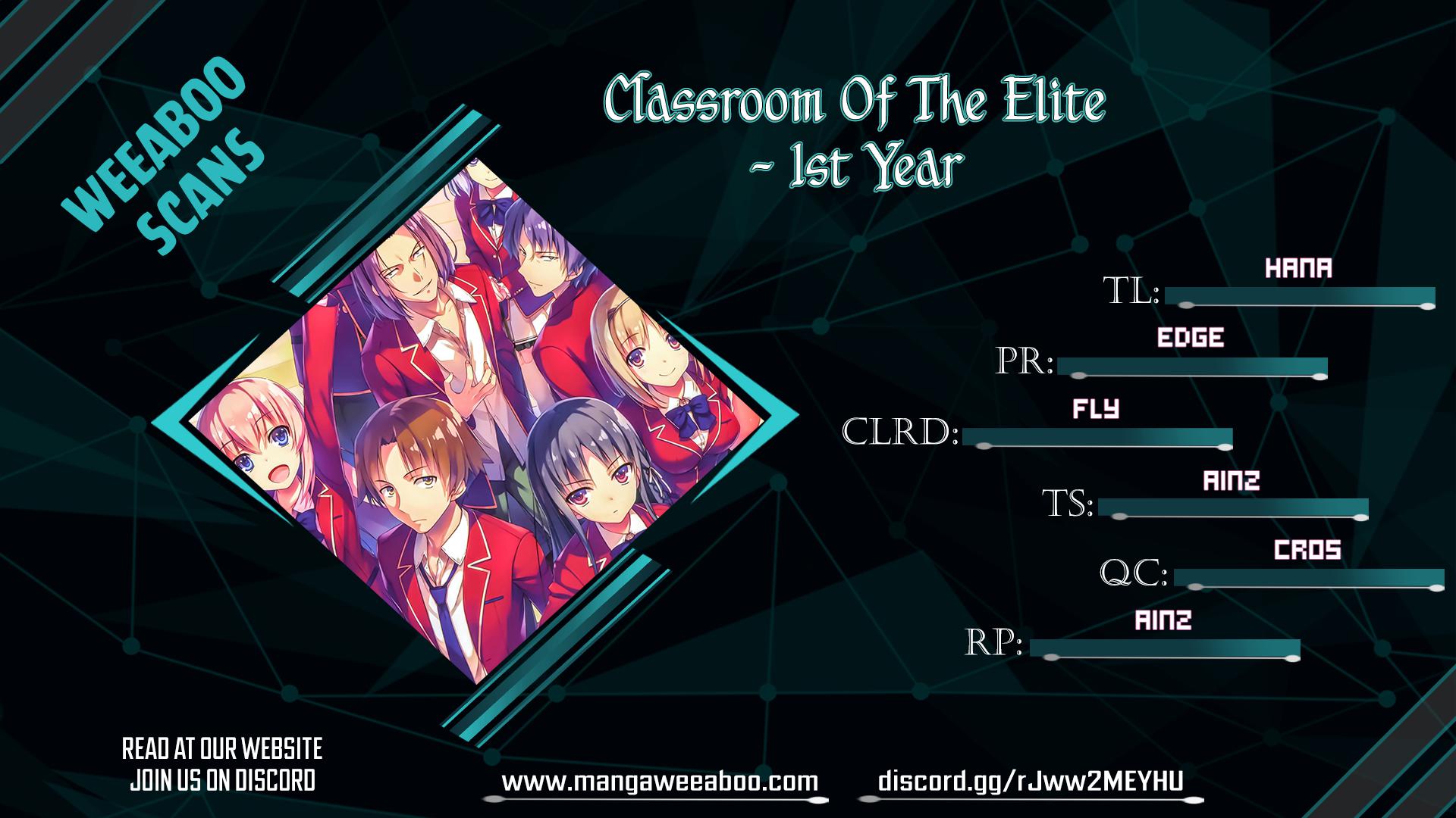 Read Classroom of the Elite Manga Online