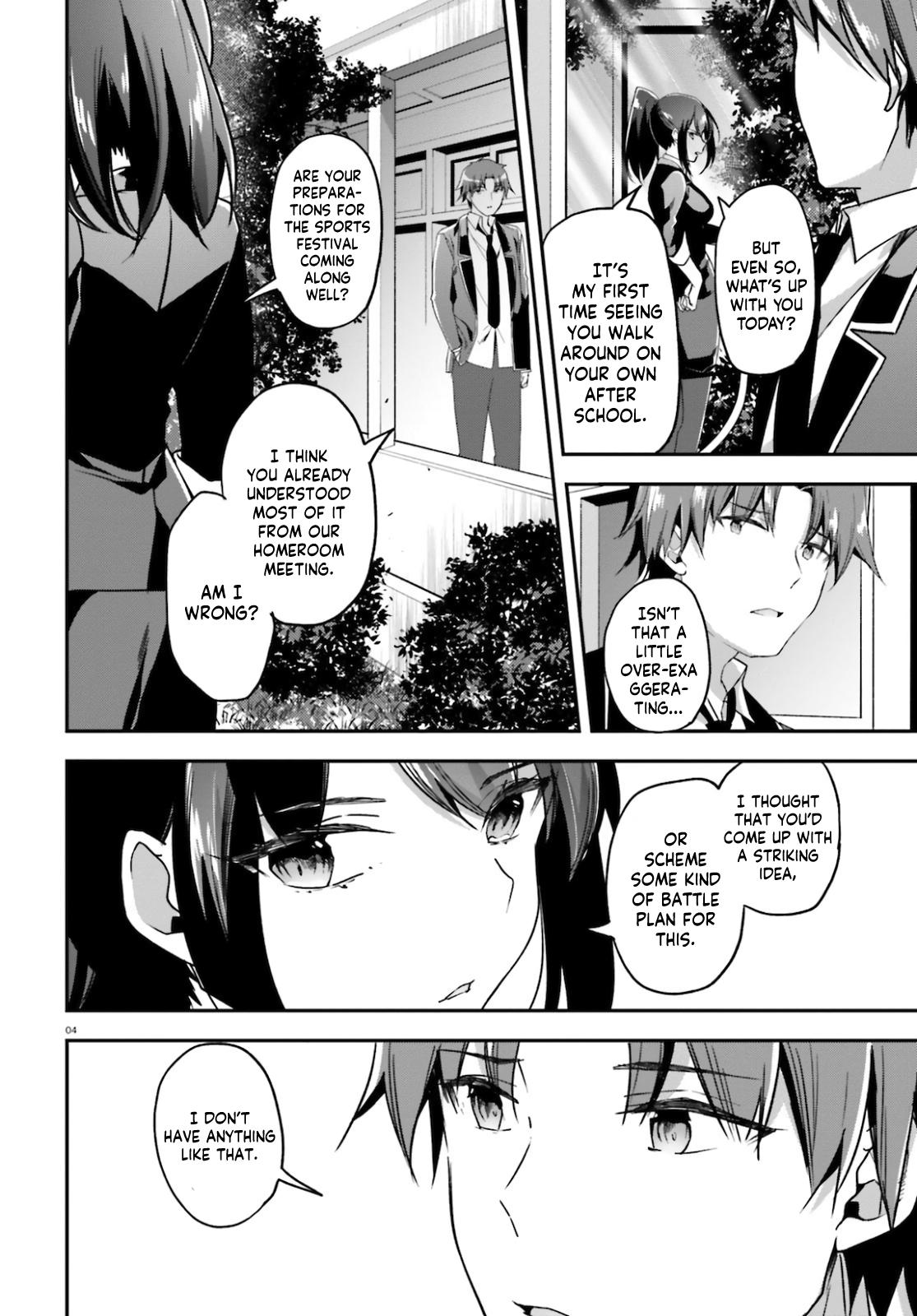 Read Classroom of the Elite Manga Online