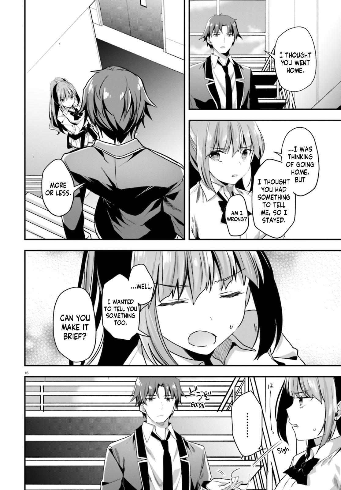 Read Classroom of the Elite Manga Online