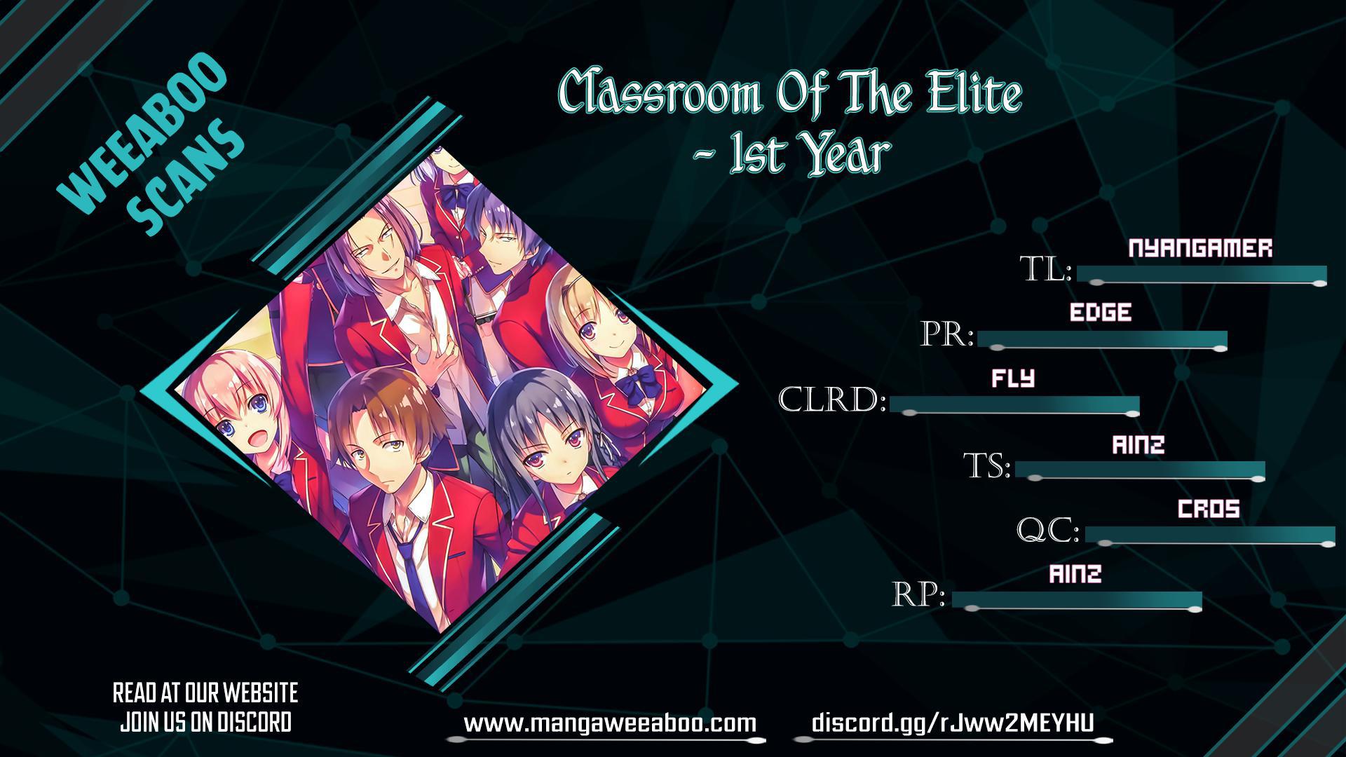 Read Classroom of the Elite Manga Online