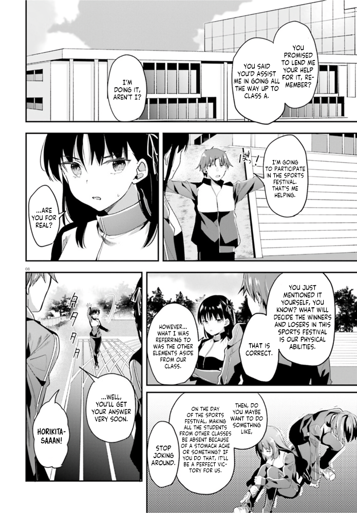 Read Classroom of the Elite Manga Online