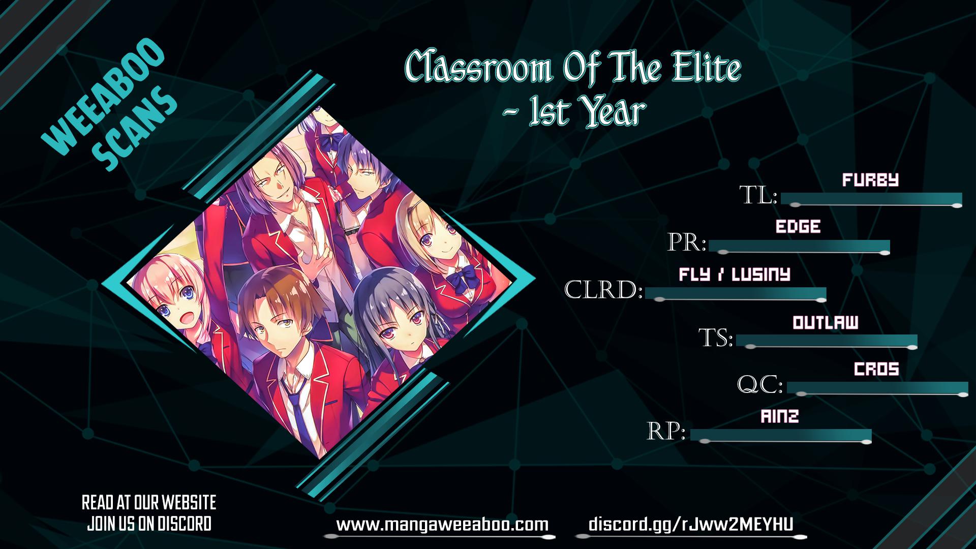 Read Classroom of the Elite Manga Online