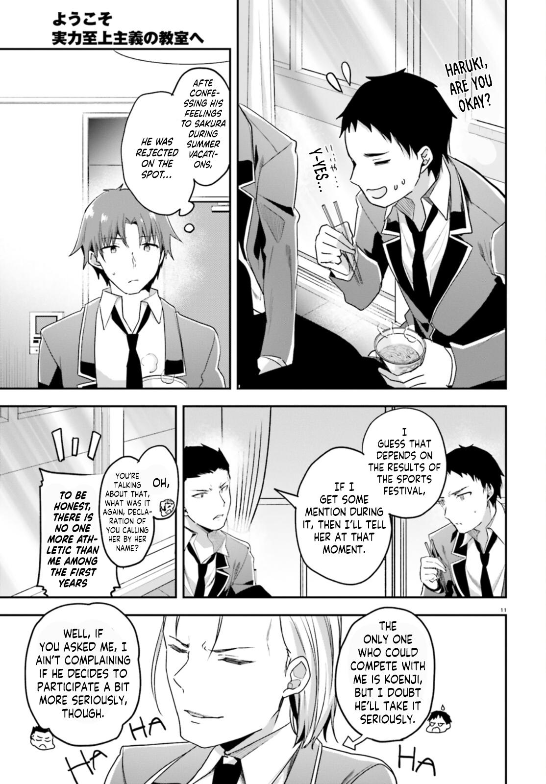 Read Classroom of the Elite Manga Online