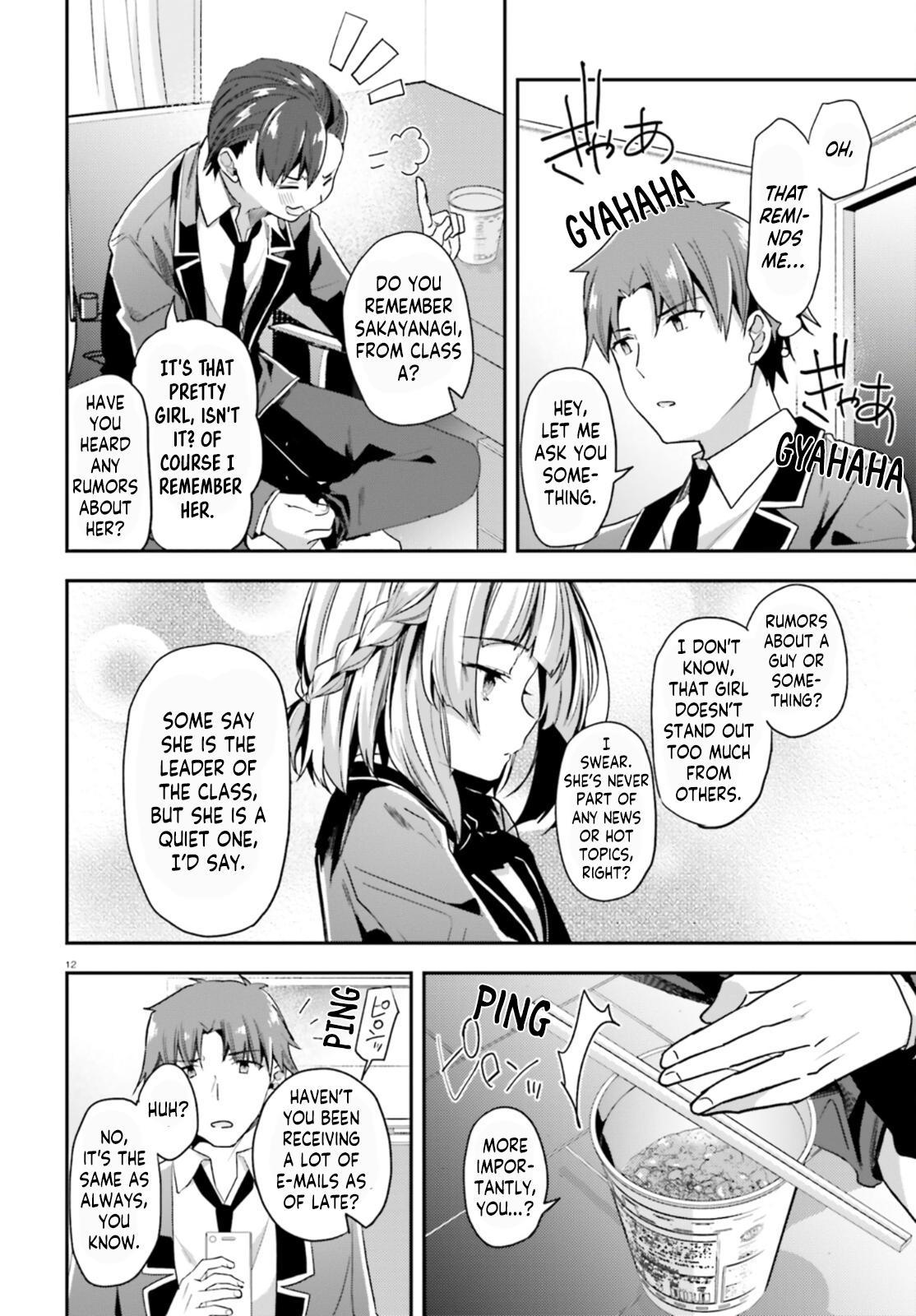 Read Classroom of the Elite Manga Online